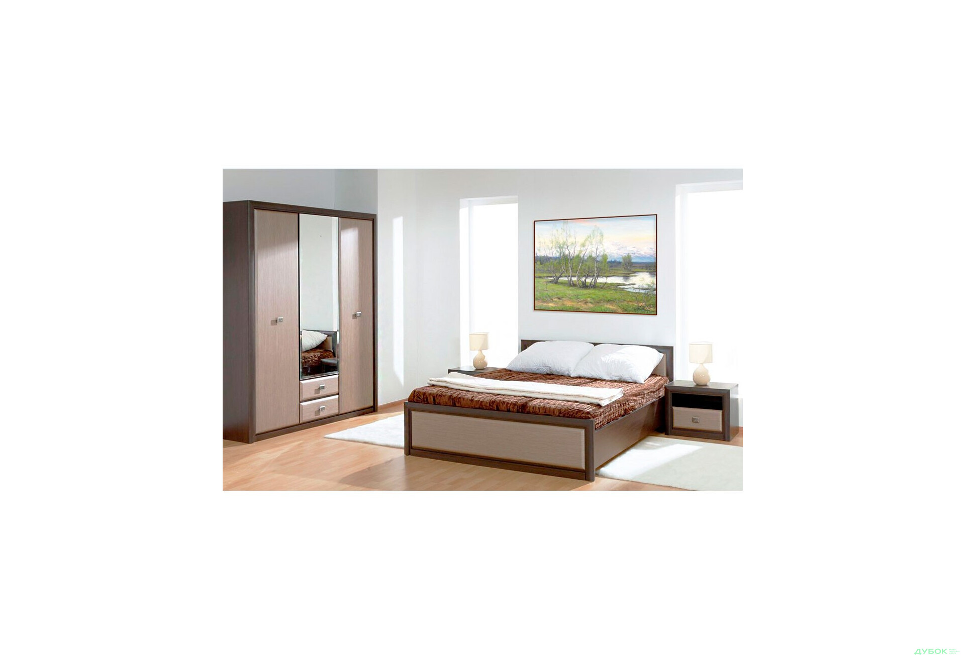 Спальня Коэн МДФ Новые направляющие 3Д Gerbor холдинг - Изображение 1 Изображение 1 - Спальня Коэн МДФ Новые направляющие 3Д Gerbor холдинг