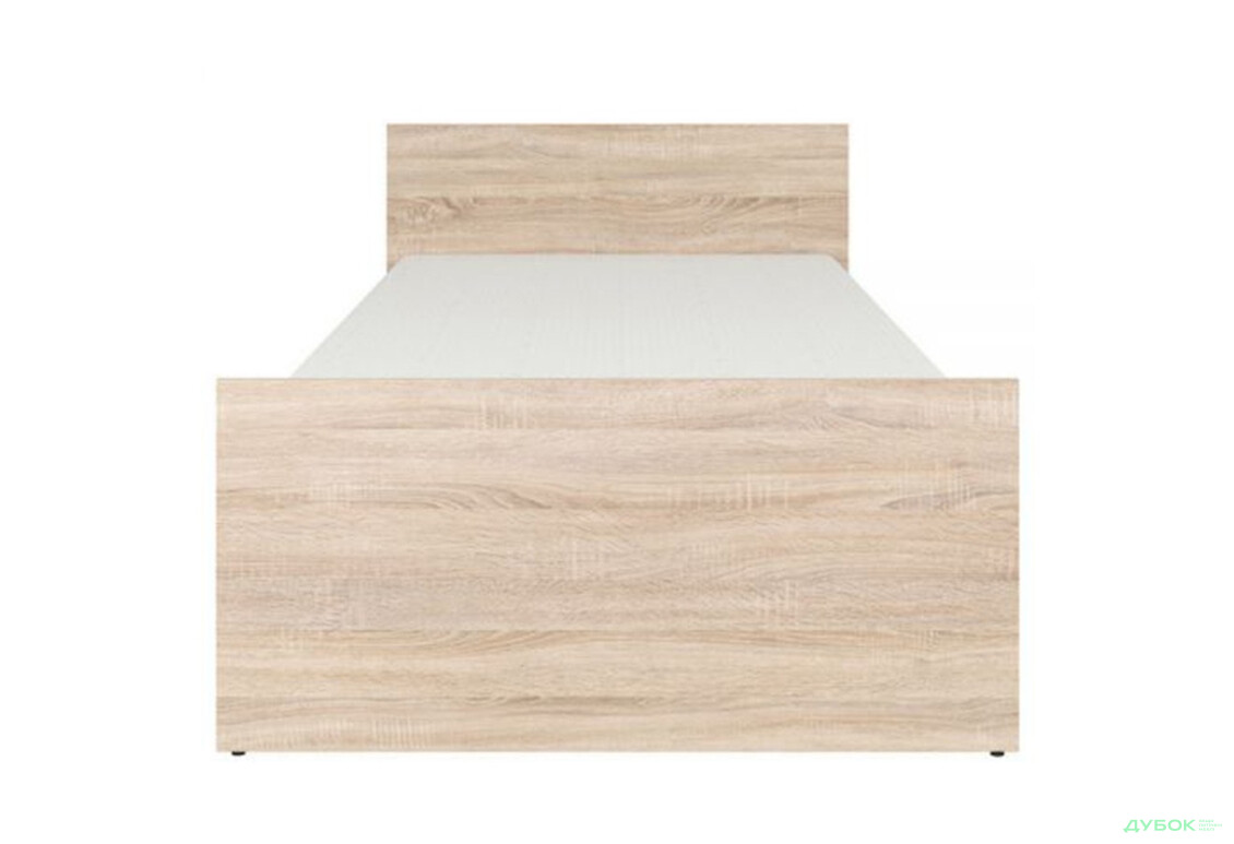 Ліжко Гербор Непо (без вкладу) 90х200 см, дуб сонома  - Зображення 1 Зображення 1 - Ліжко Гербор Непо (без вкладу) 90х200 см, дуб сонома