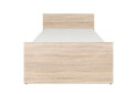 Ліжко Гербор Непо (без вкладу) 90х200 см, дуб сонома  - Зображення 1 Зображення 1 - Ліжко Гербор Непо (без вкладу) 90х200 см, дуб сонома