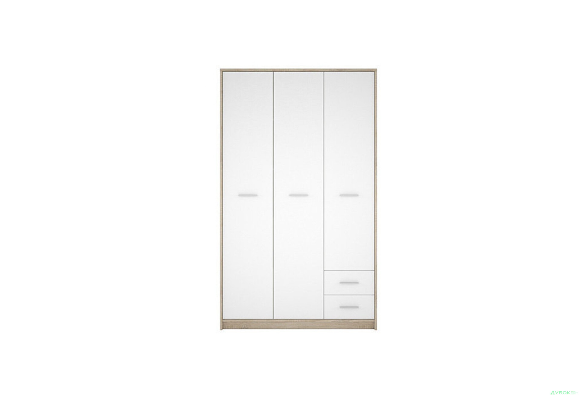 Изображение 1 - Шкаф SZF3D2S Непо Дуб сонома / Нимфеа альба Gerbor холдинг