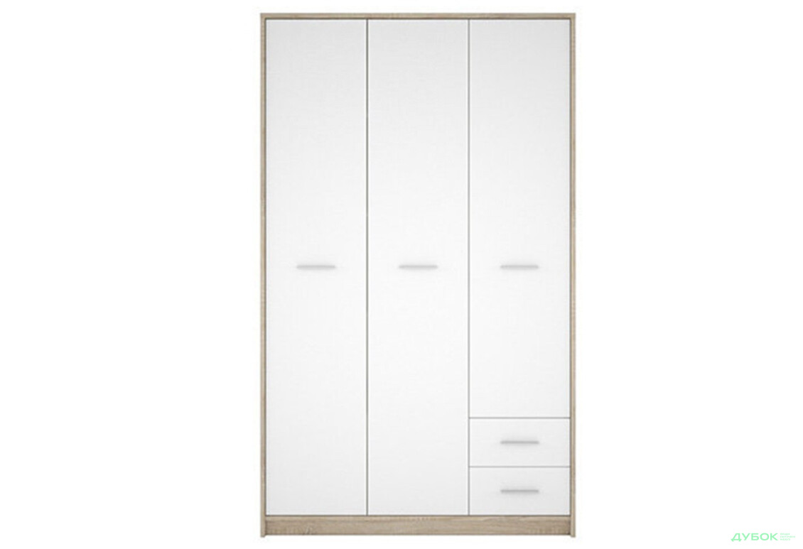 Шкаф SZF3D2S Непо Дуб сонома / Нимфеа альба Gerbor холдинг