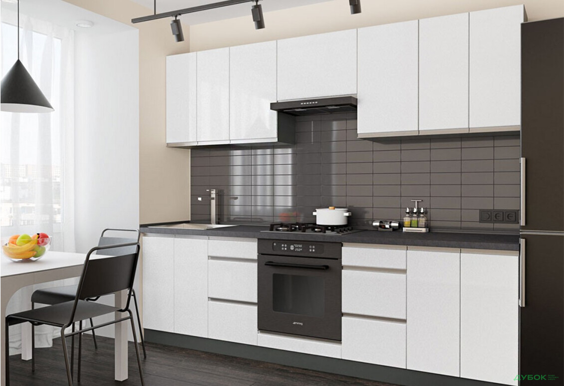 Модульна кухня RioLine Luxe / РіоЛайн Люкс Глянцева VIP-master - Зображення 3 Зображення 3 - Модульна кухня RioLine Luxe / РіоЛайн Люкс Глянцева VIP-master