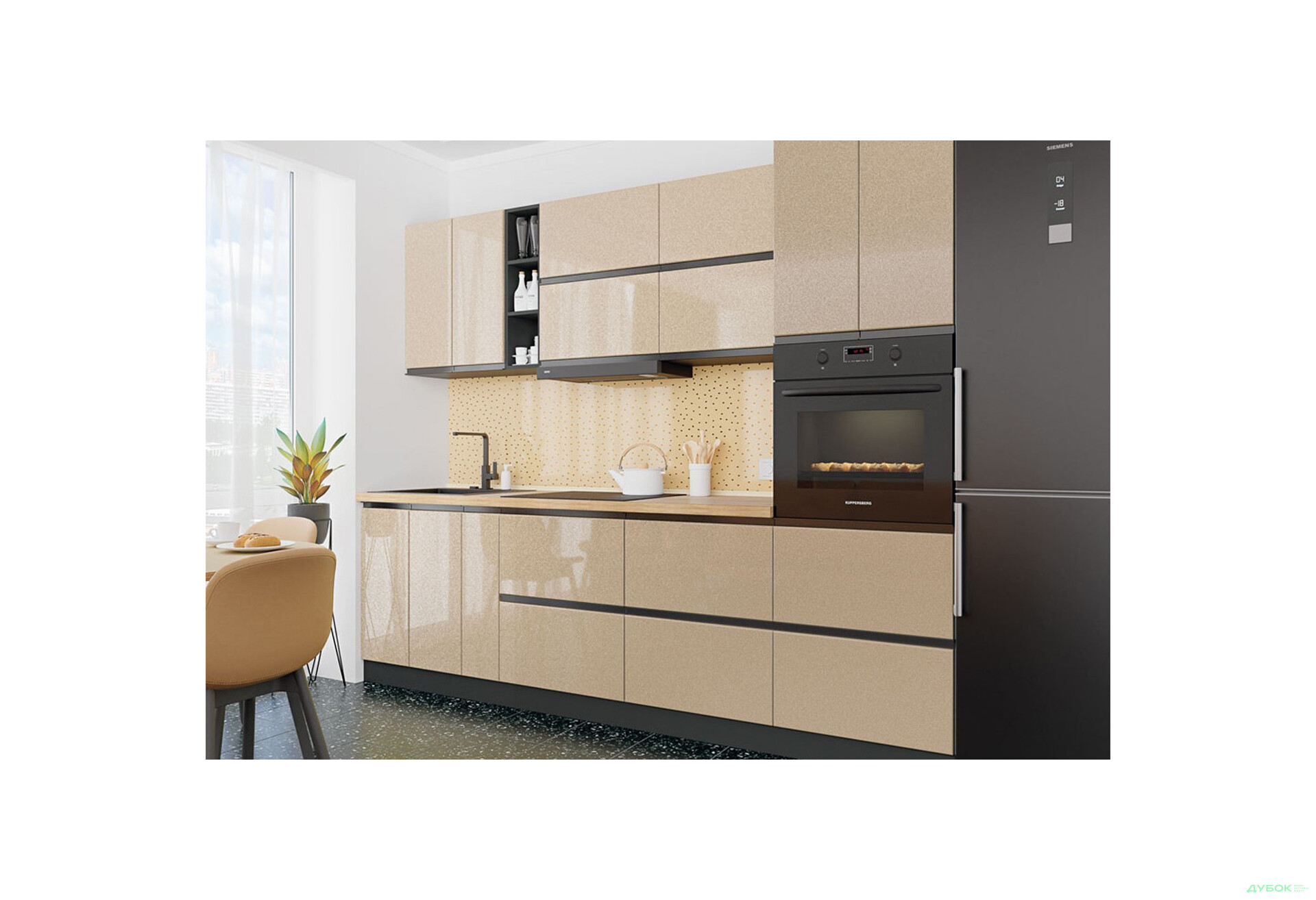 Модульна кухня RioLine Luxe / РіоЛайн Люкс Глянцева VIP-master - Зображення 5 Зображення 5 - Модульна кухня RioLine Luxe / РіоЛайн Люкс Глянцева VIP-master