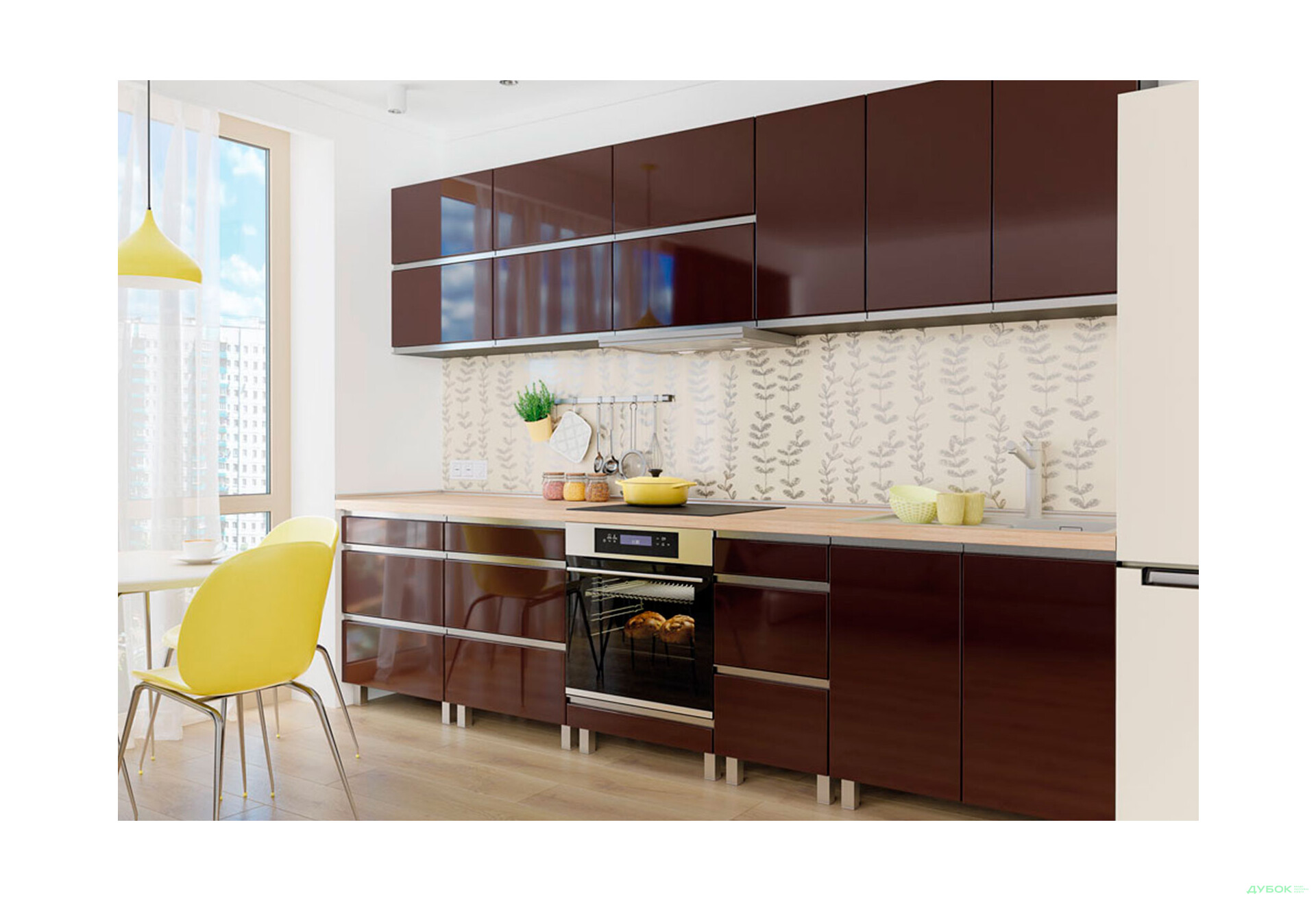 Модульна кухня RioLine Luxe / РіоЛайн Люкс Глянцева VIP-master - Зображення 1 Зображення 1 - Модульна кухня RioLine Luxe / РіоЛайн Люкс Глянцева VIP-master