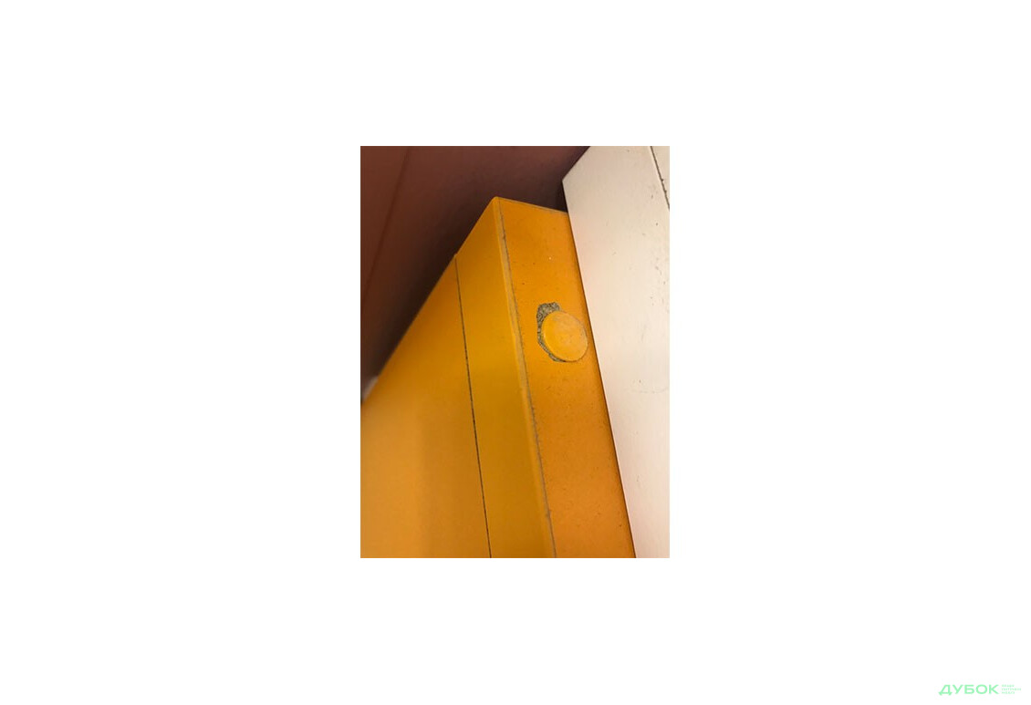 Фото 2 - УЦЕНКА Модуль D14 без роликов, Оранжевый, Незначительное повреждение Домино цветное / Domino color 28 мм Вип-Мастер