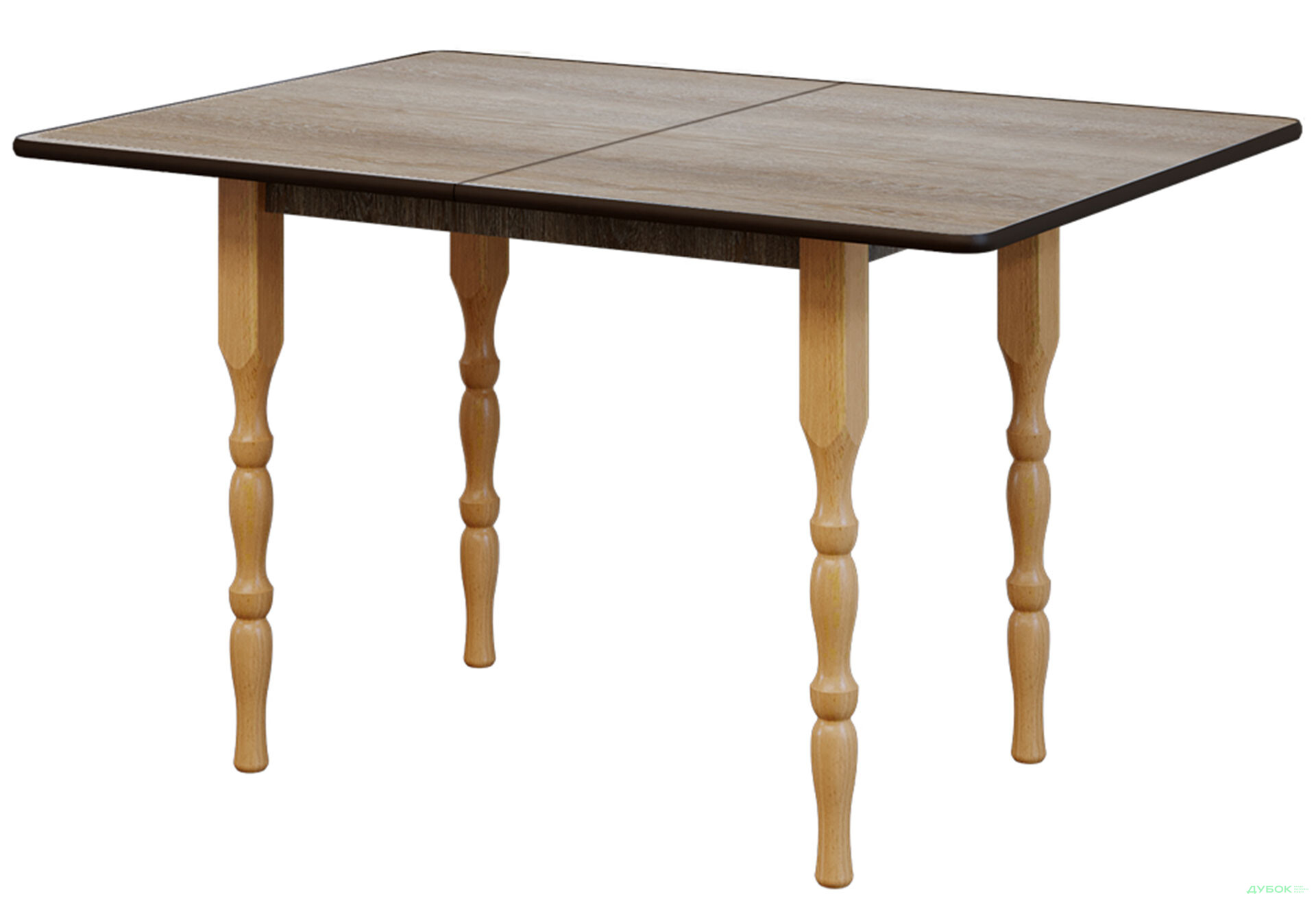 Комплект Стіл кухонний розкладний + 4 табурети Wood Master - Зображення 3 Зображення 3 - Комплект Стіл кухонний розкладний + 4 табурети Wood Master