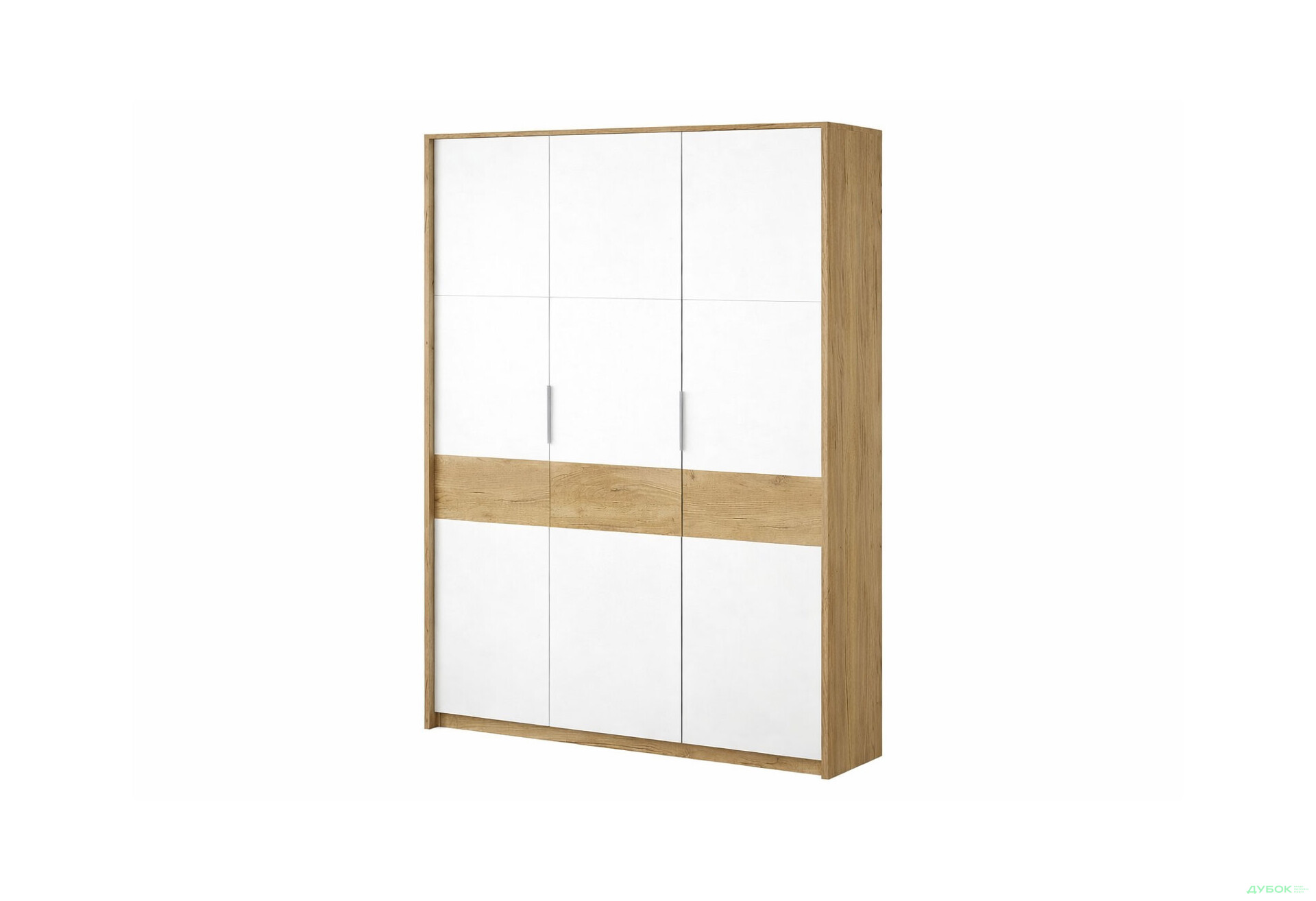 Изображение 1 - Шкаф ВМВ Холдинг Аванти 3-дверный 185 см Дуб крафт золотой/Белая платина