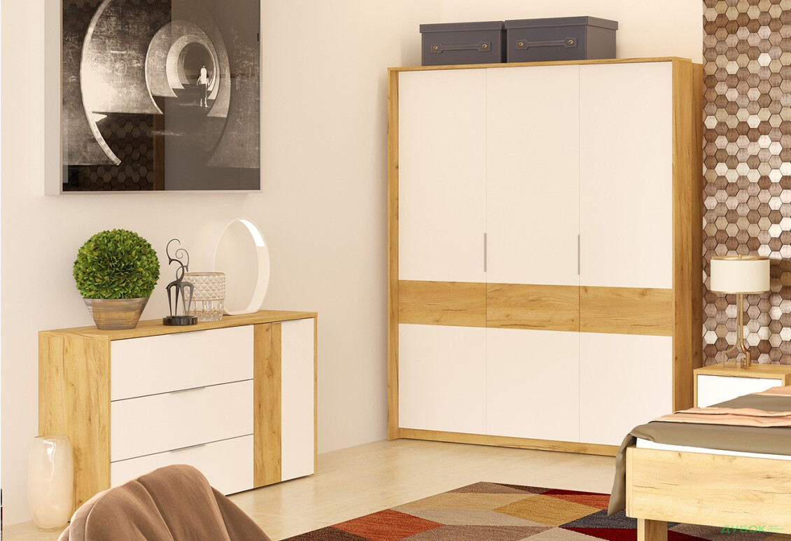 Спальня Avanti / Аванти 3D + Комод ВМВ Холдинг - Изображение 3 Изображение 3 - Спальня Avanti / Аванти 3D + Комод ВМВ Холдинг