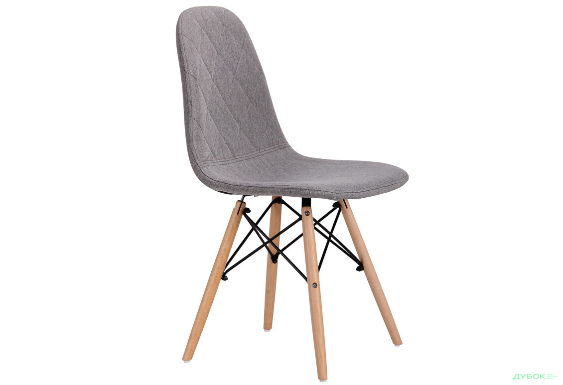 Стул Обеденный Лоренцо бук / серый АМФ - Изображение 4 Изображение 4 - Стул Обеденный Лоренцо бук / серый АМФ