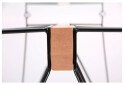 Фото 9 - Стіл обідній Каттані чорний / скло прозоре AMF