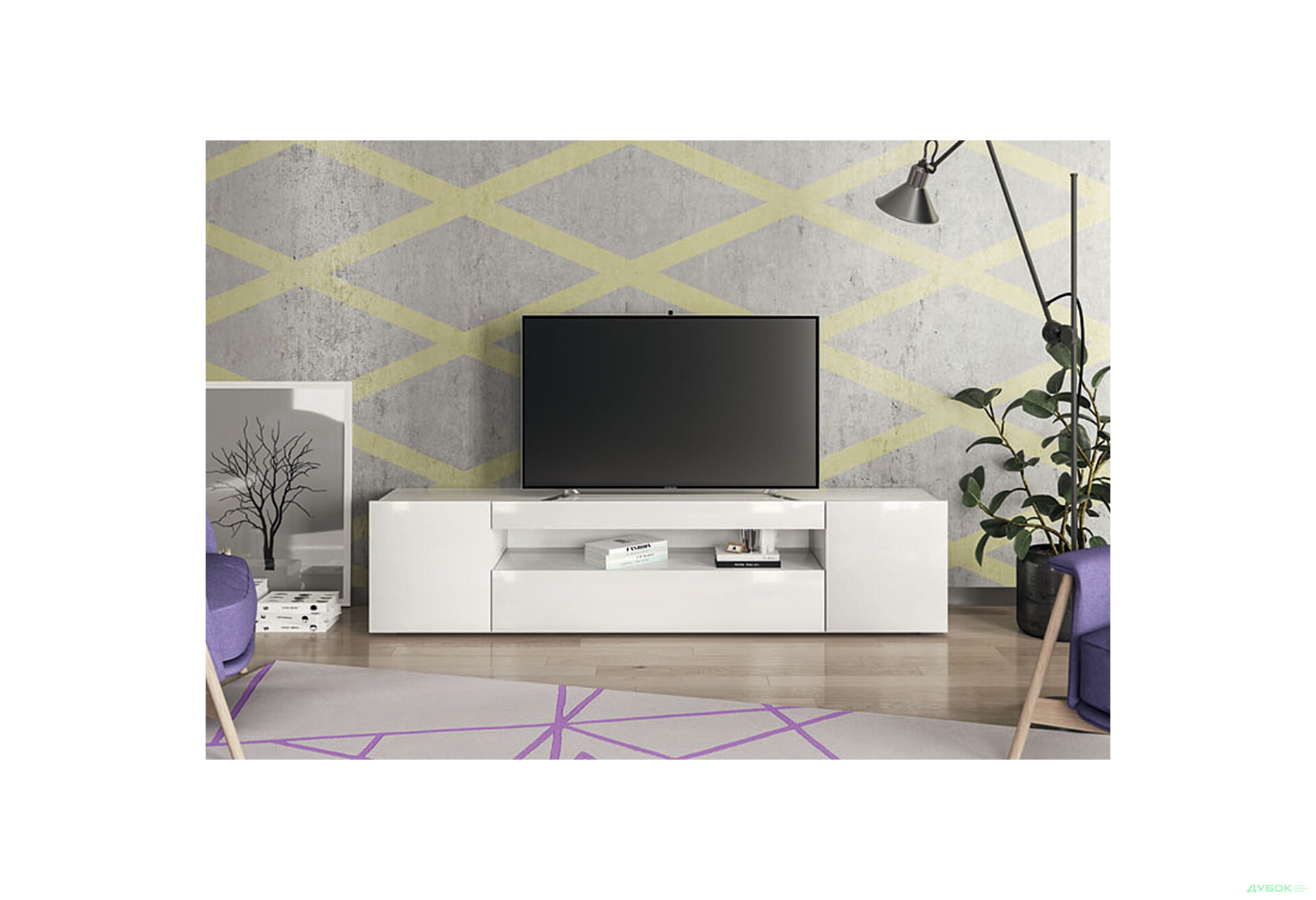Зображення 2 - ТВ-тумба Lorenco 2 / Лоренцо 2 Line Furniture