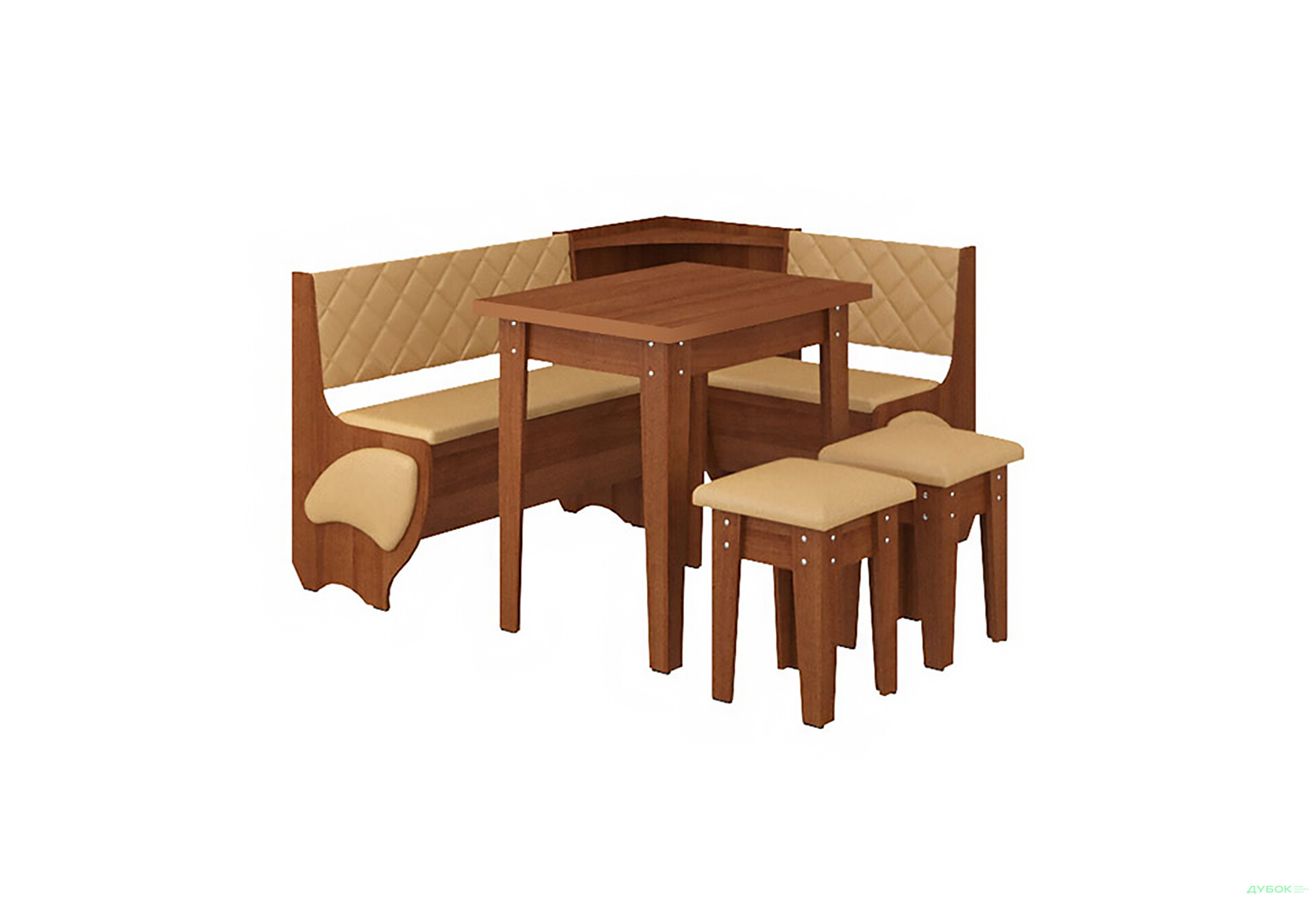 Кухонный уголок Милорд (с прост.столом) Пехотин - Изображение 2 Изображение 2 - Кухонный уголок Милорд (с прост.столом) Пехотин