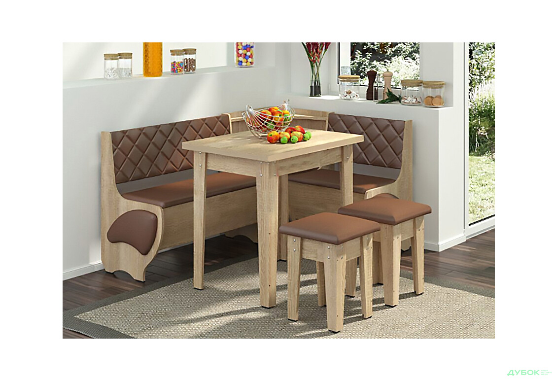 Кухонный уголок Милорд (с прост.столом) Пехотин - Изображение 5 Изображение 5 - Кухонный уголок Милорд (с прост.столом) Пехотин