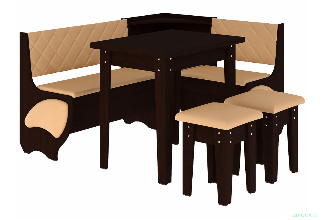 Кухонный уголок Милорд (с прост.столом) Пехотин - Изображение 1 Изображение 1 - Кухонный уголок Милорд (с прост.столом) Пехотин