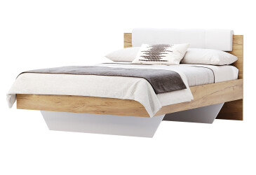 Ліжко MiroMark Асті (без вкладу) 180х200 см, дуб крафт/білий