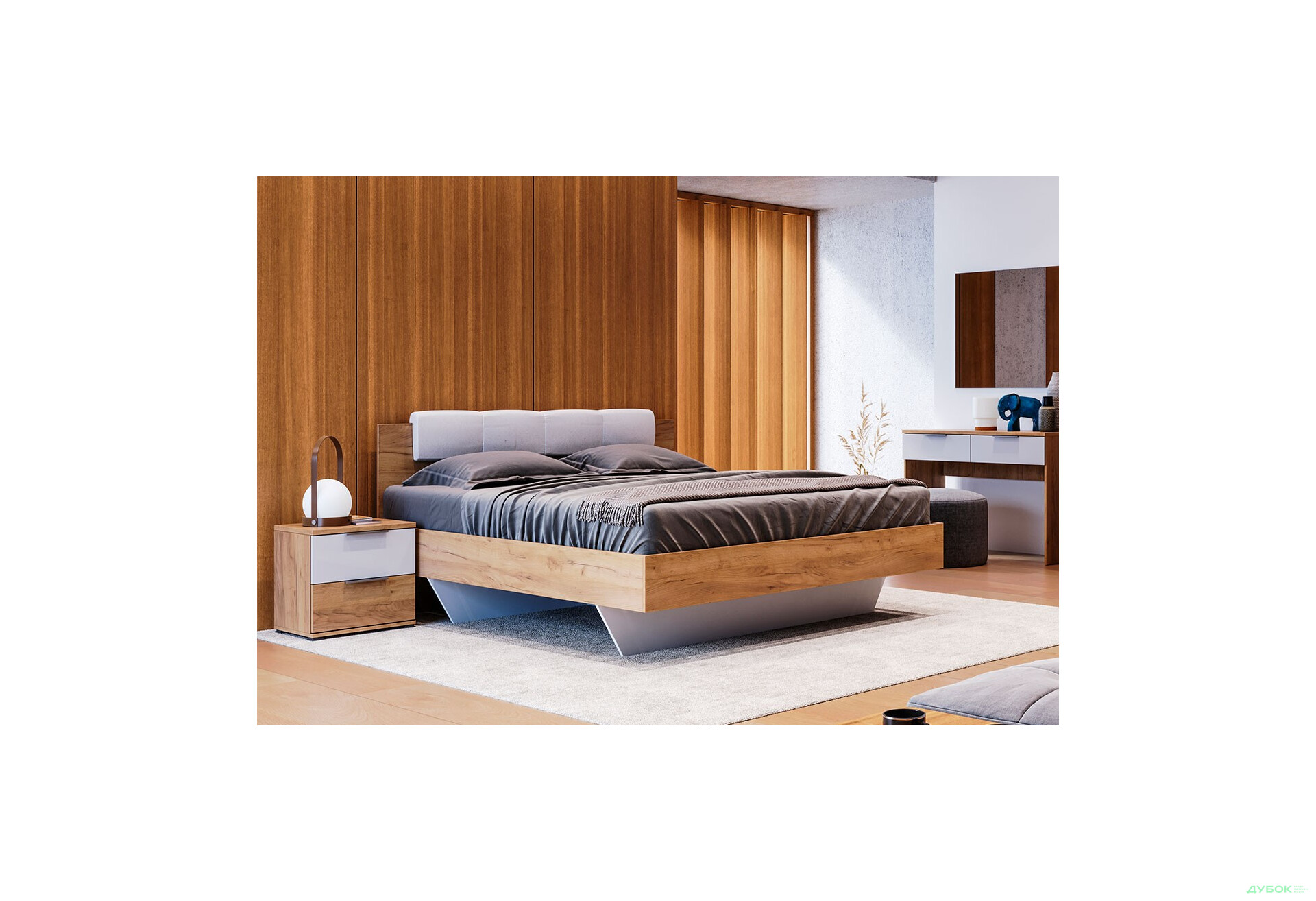 Зображення 1 - Спальня Асті 160 без шафи MiroMark