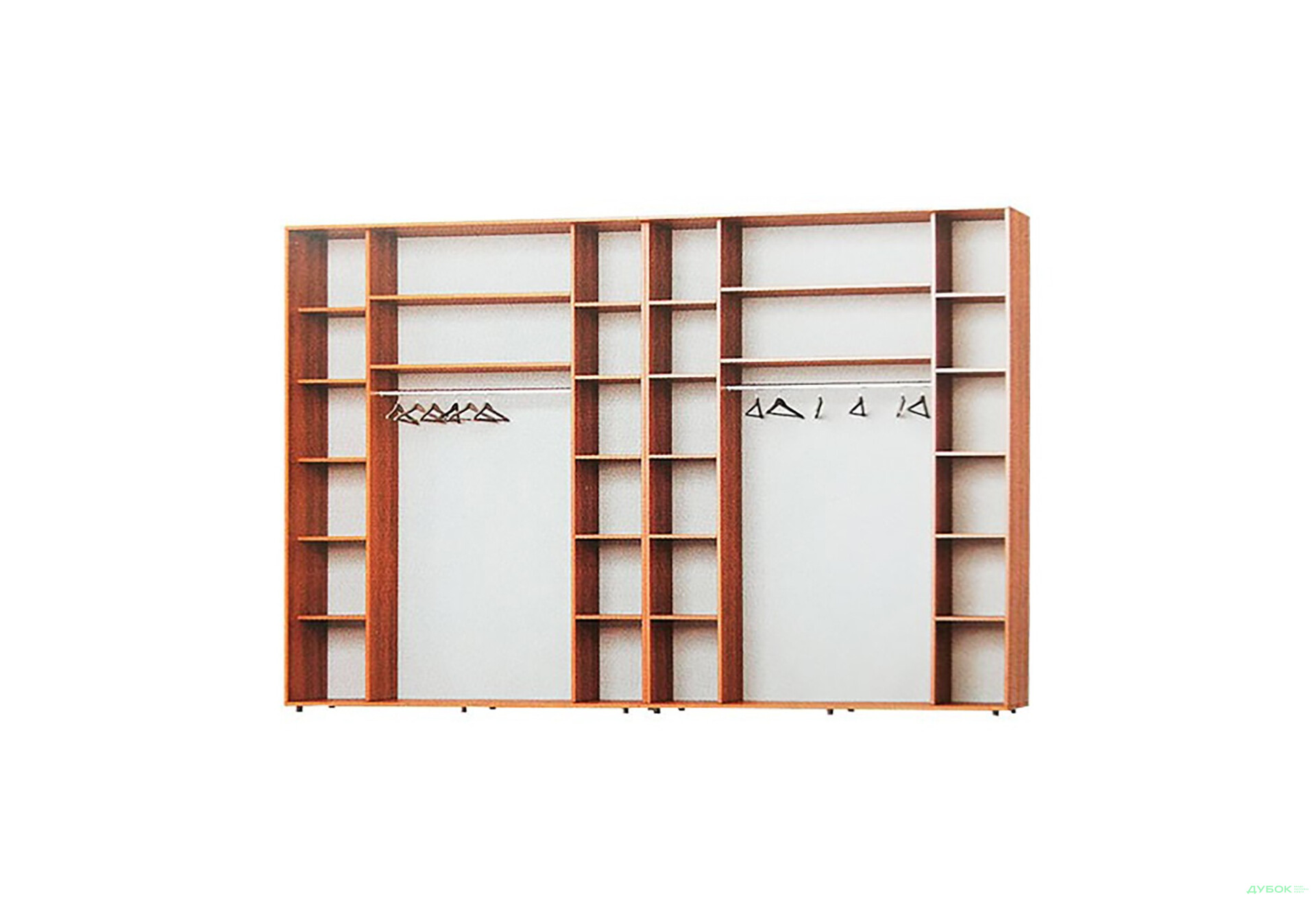 Шкаф-купе Комби 6D 3600 Мебель Стар - Изображение 2 Изображение 2 - Шкаф-купе Комби 6D 3600 Мебель Стар