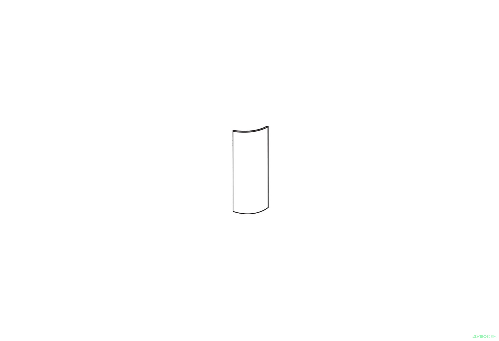 Изображение 1 - Фасад ф 300*920*R Колор-mix Вип-Мастер