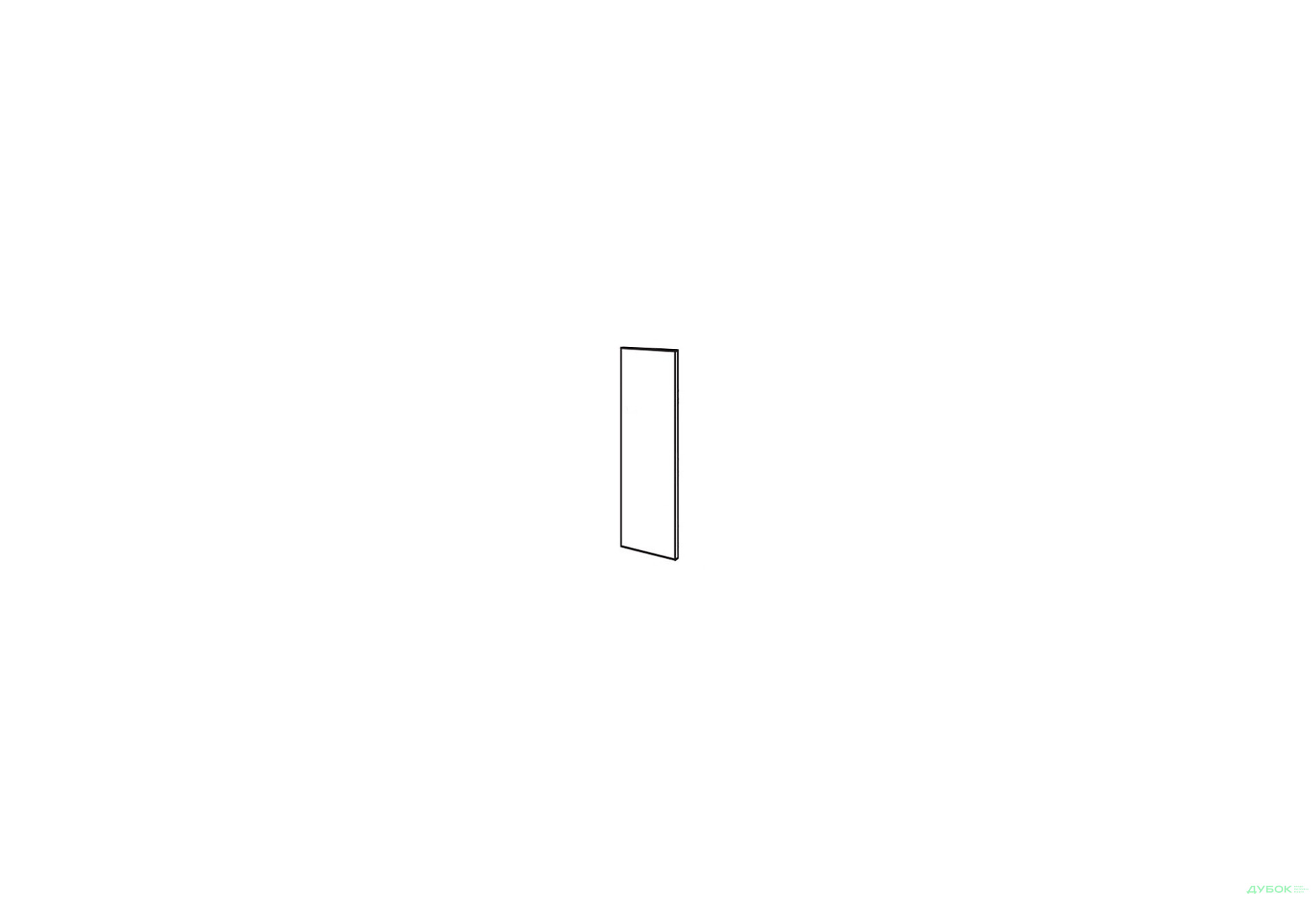 Зображення 1 - Фасад ф 200*720 петлі Грація VIP-master