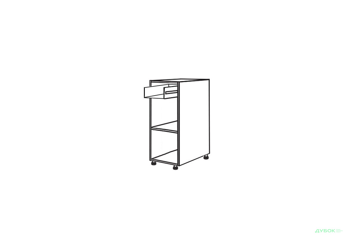 Корпус №23 ш 400*820 (1+1) Luxe VIP-master - Зображення 1 Зображення 1 - Корпус №23 ш 400*820 (1+1) Luxe VIP-master