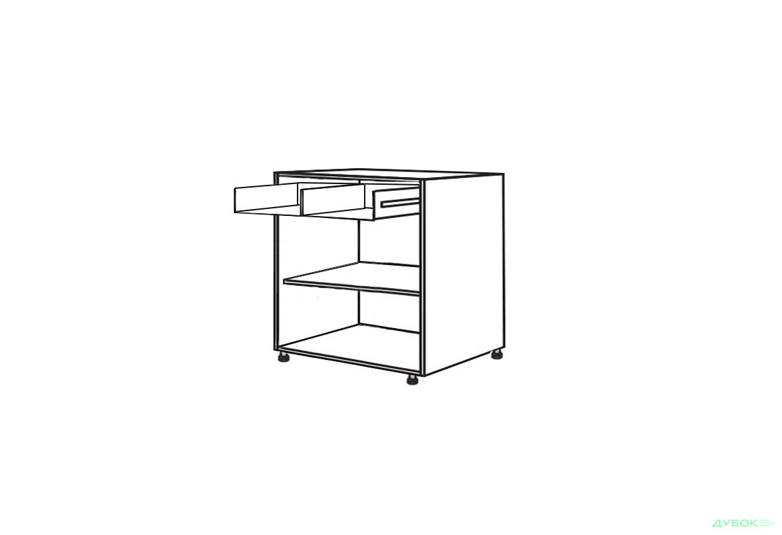 Корпус №27 ш 800*820 (2+2) Luxe VIP-master - Зображення 1 Зображення 1 - Корпус №27 ш 800*820 (2+2) Luxe VIP-master