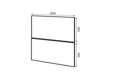 Фасад ф ш 800 (1+1) Alta