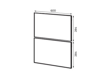 Фасад ф ш 600*300 (1+1) Alta VIP-master