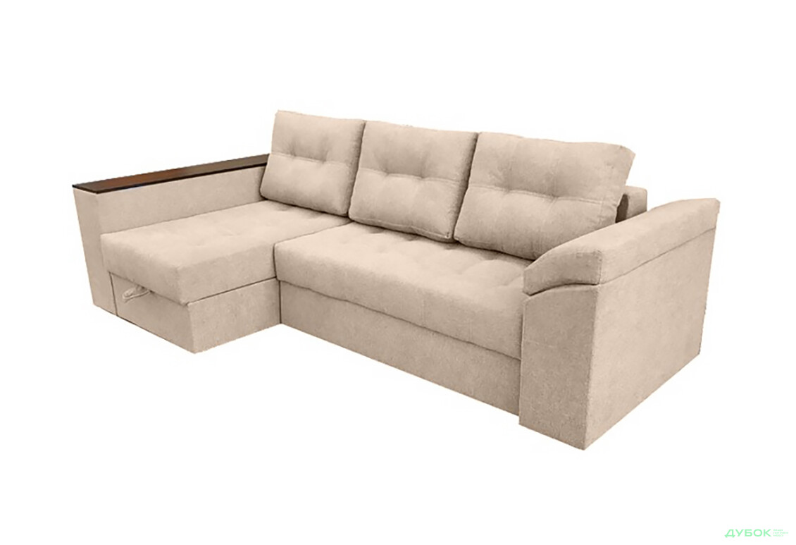 М'який куточок Техас Vika 255x140 см бежевий (Балатон 06)