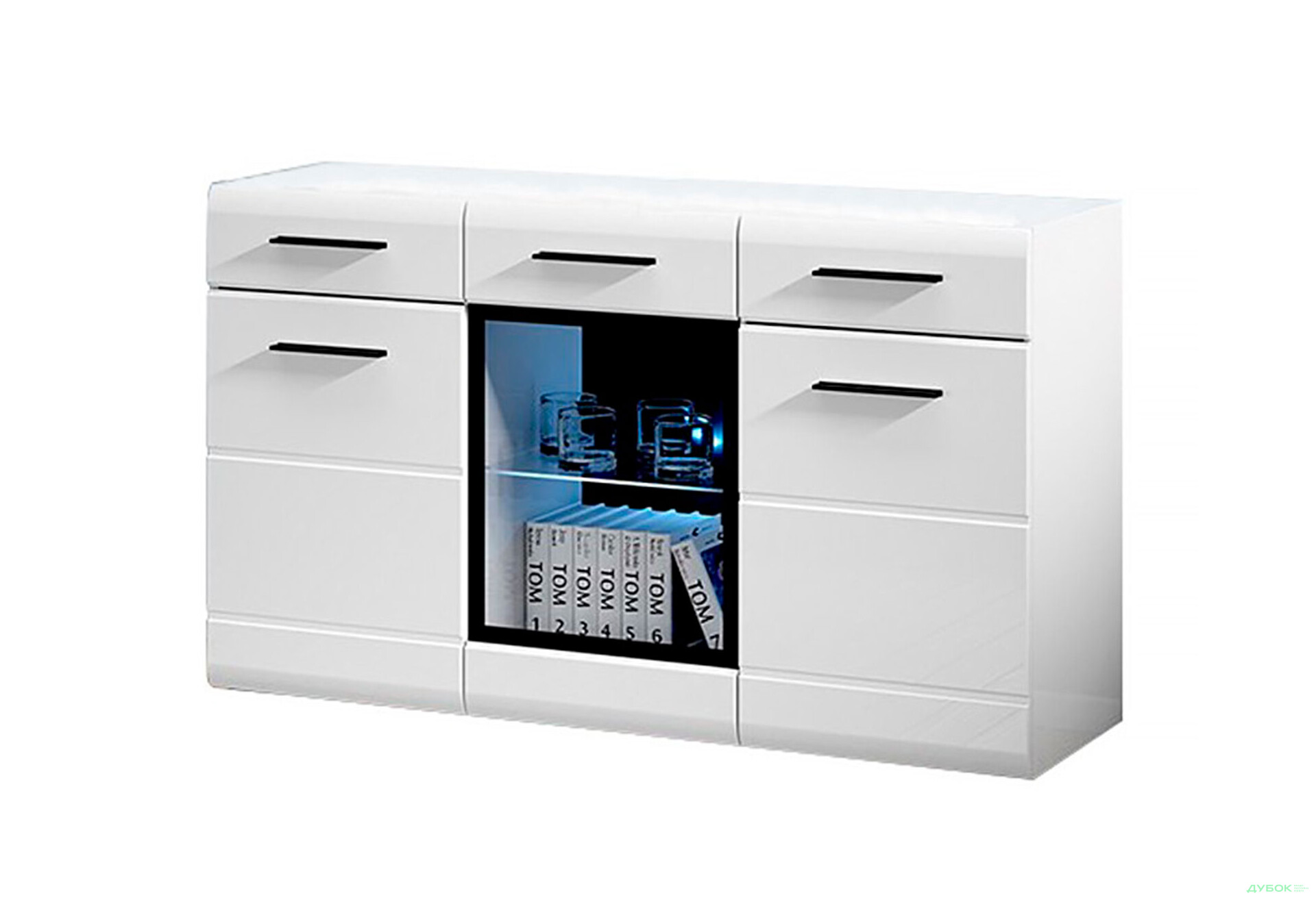 Комод 3д2ш (нимфеа альба) Росси / Rossy Лайн Фениче - Изображение 1 Изображение 1 - Комод 3д2ш (нимфеа альба) Росси / Rossy Лайн Фениче