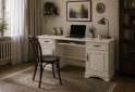 Изображение 2 - Стол письменный Кентуки 160x74 см с тумбами, ящиками и полкой, белый