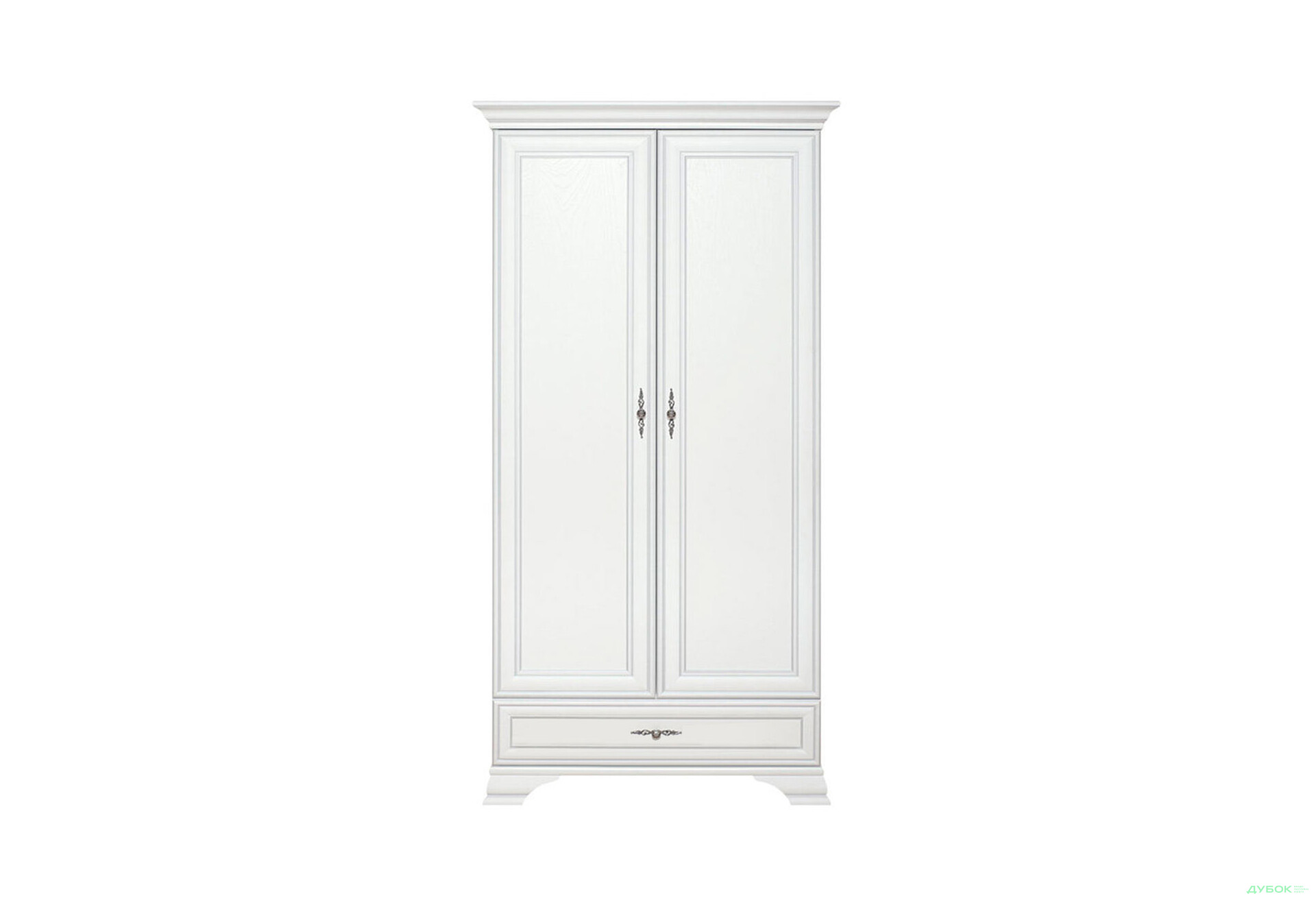 Шафа ВМК Кентукі 2-дверна з шухлядою 100 см Біла - Зображення 1 Зображення 1 - Шафа ВМК Кентукі 2-дверна з шухлядою 100 см Біла