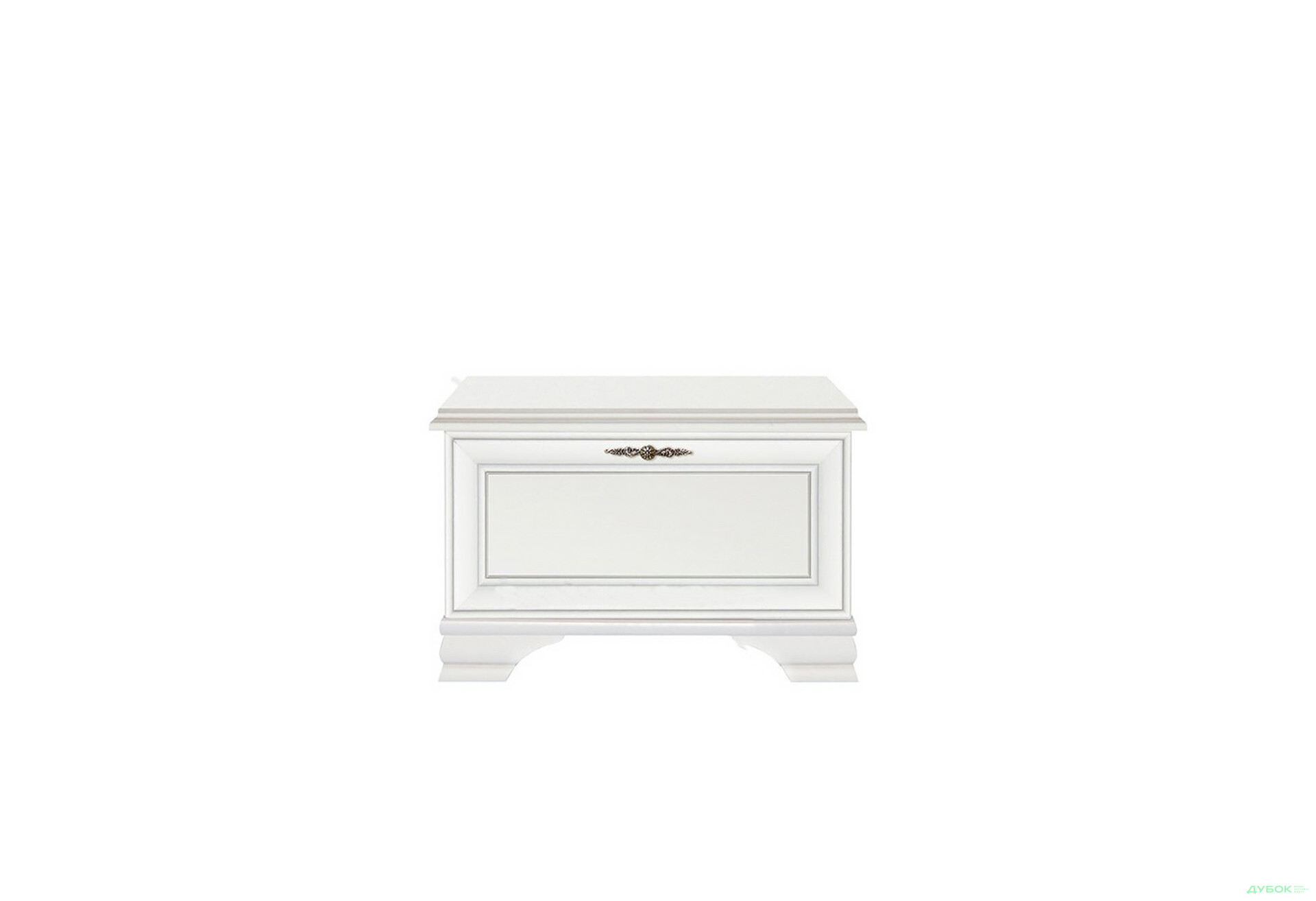 Тумба для взуття ВМК Кентукі з 1 відділенням 80 см Біла - Зображення 1 Зображення 1 - Тумба для взуття ВМК Кентукі з 1 відділенням 80 см Біла