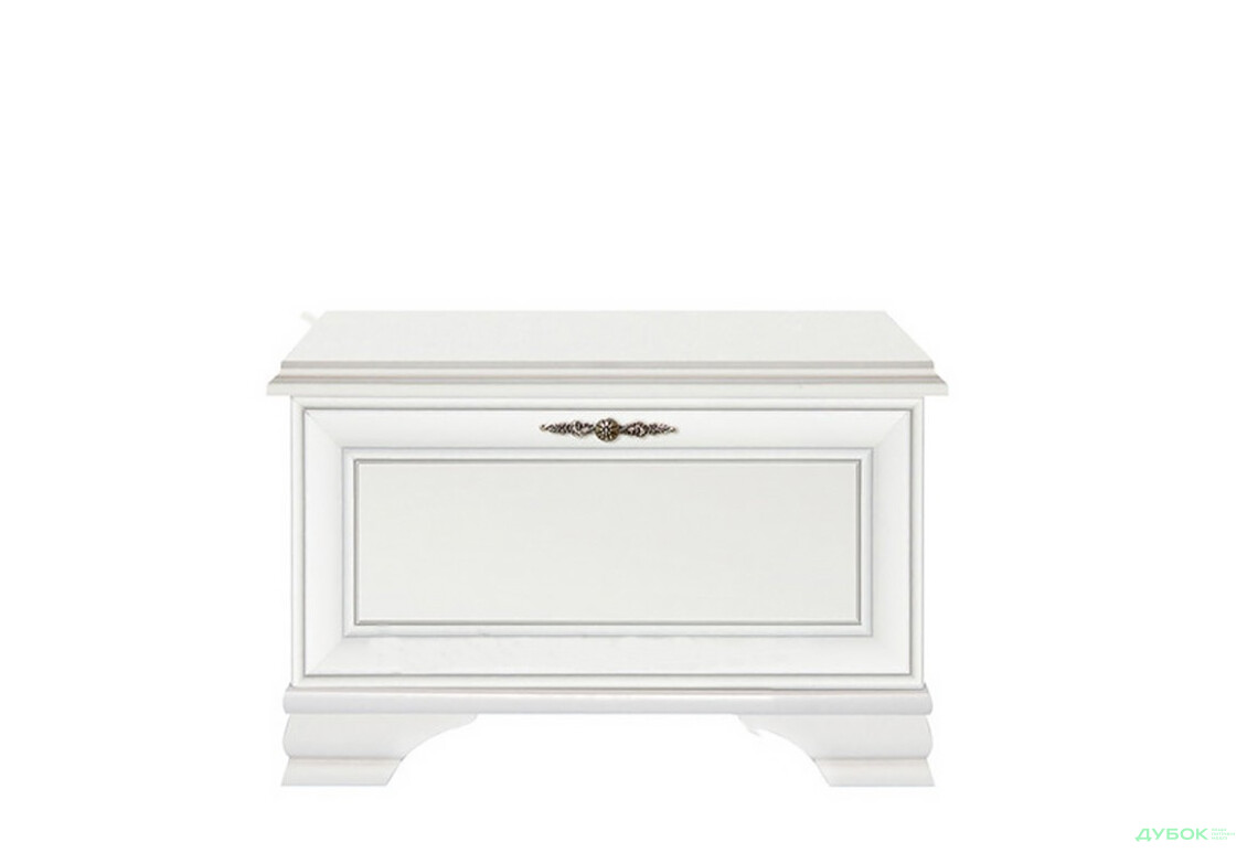 Тумба для взуття ВМК Кентукі з 1 відділенням 80 см Біла - Зображення 1 Зображення 1 - Тумба для взуття ВМК Кентукі з 1 відділенням 80 см Біла