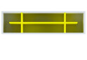 Фото 1 - 001_Полиця POL (німфеа альба / уніколор жовтий) Мобі (кольоровий) Гербор