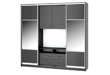 Комплект Комбм №3 ДСП+Зеркало / Lux VG Выставочный Наоми 2.7 Мебель Стар