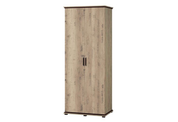 Шафа Світ Меблів Палермо 2-дверна 91 см Дуб корабельний