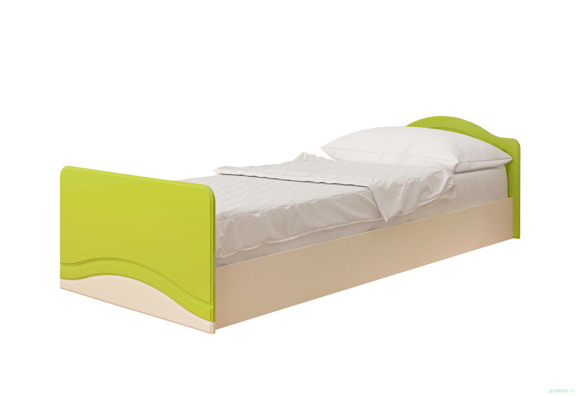 Кровать 1сп КТ-539 (без ламелей) Эколь БМФ - Изображение 1 Изображение 1 - Кровать 1сп КТ-539 (без ламелей) Эколь БМФ