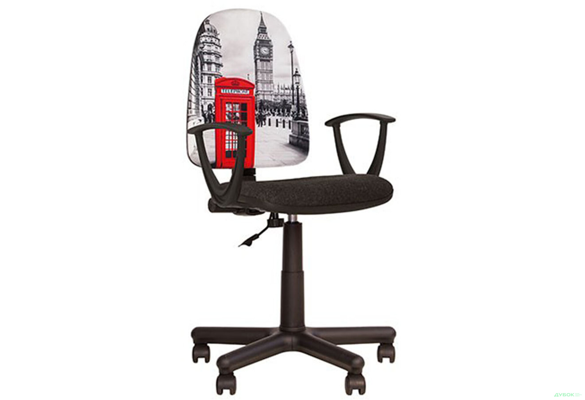 Фото 5 - Компьютерное кресло Новый Стиль Falcon GTP CPT PM60 60x60x114 см