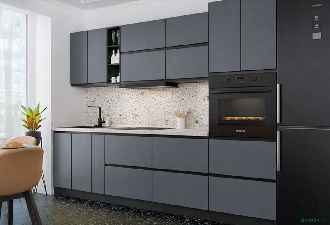 Кухня RioLine Luxe / РиоЛайн Люкс Матовая 2.6 Вип-Мастер