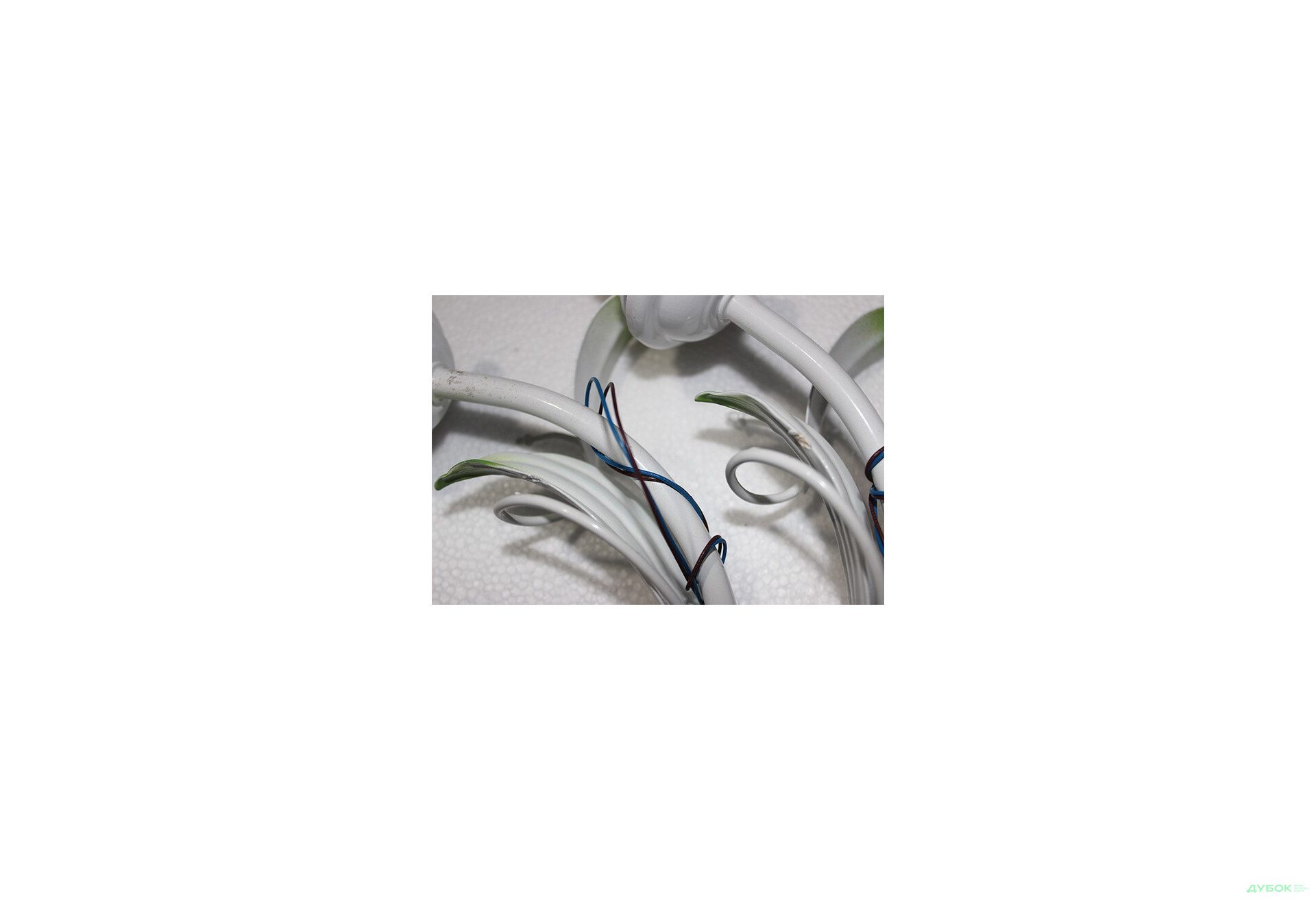 Зображення 5 - УЦІНКА Люстра NEW KT-Z007/5 WT+GN+WT, (пошкоджений корпус) Numina