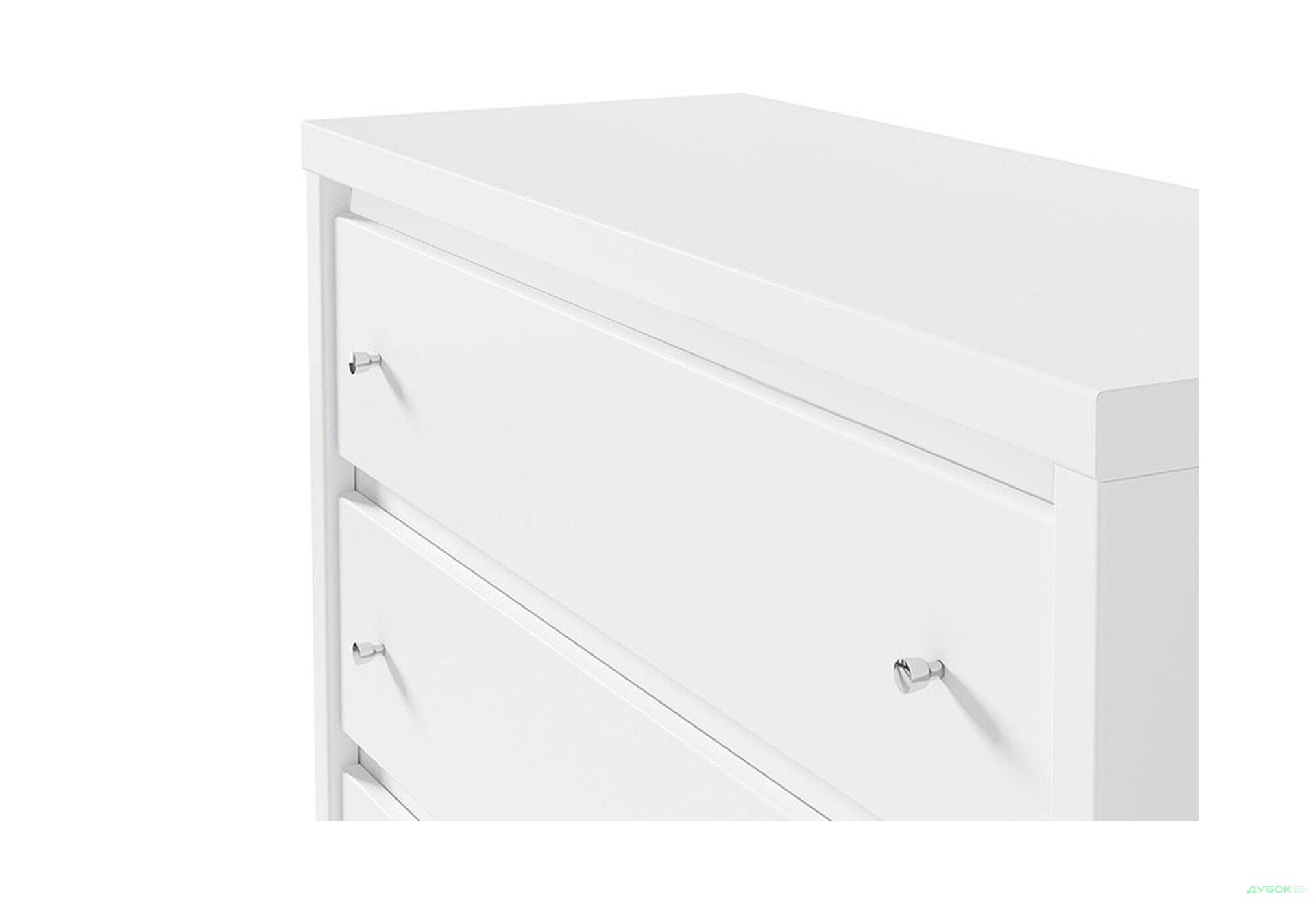 Комод ВМК Крістіна (В) з 4 шухлядами 105 см Білий - Зображення 6 Зображення 6 - Комод ВМК Крістіна (В) з 4 шухлядами 105 см Білий