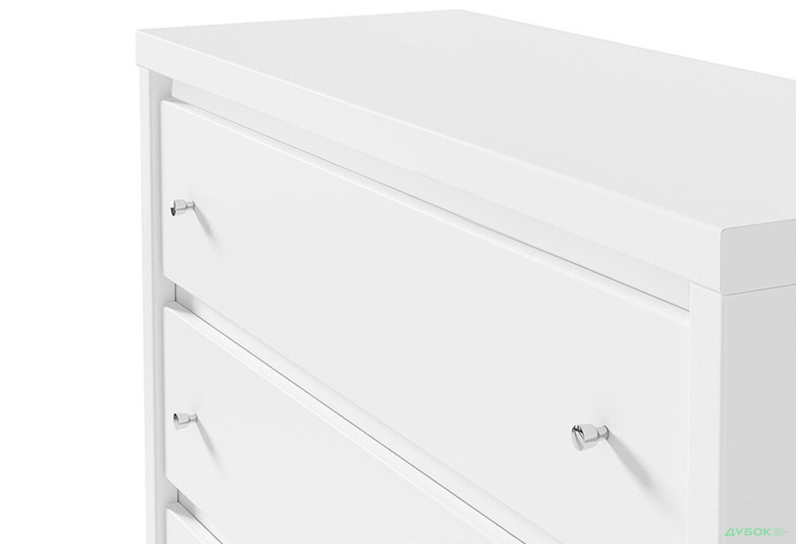 Комод ВМК Крістіна (В) з 4 шухлядами 105 см Білий - Зображення 6 Зображення 6 - Комод ВМК Крістіна (В) з 4 шухлядами 105 см Білий