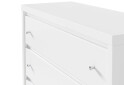Фото 5 - Комод ВМК Кристина (В) с 4 ящиками 105 см Белый