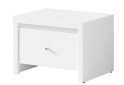 Тумба приліжкова ВМК Крістіна (B) з шухлядою 51 см Біла - Зображення 2 Зображення 2 - Тумба приліжкова ВМК Крістіна (B) з шухлядою 51 см Біла