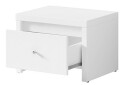 Тумба приліжкова ВМК Крістіна (B) з шухлядою 51 см Біла - Зображення 3 Зображення 3 - Тумба приліжкова ВМК Крістіна (B) з шухлядою 51 см Біла