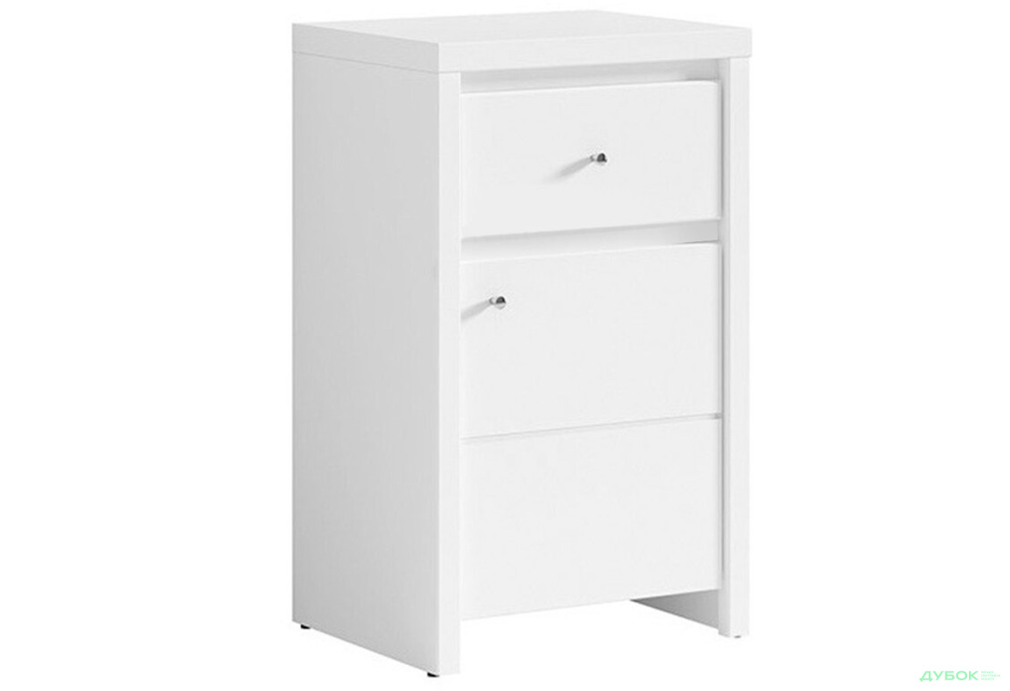 Тумба ВМК Кристина KOM (B) 1-дверна с ящиком 49 см Белая - Изображение 2 Изображение 2 - Тумба ВМК Кристина KOM (B) 1-дверна с ящиком 49 см Белая
