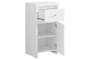 Тумба ВМК Кристина KOM (B) 1-дверна с ящиком 49 см Белая - Изображение 3 Изображение 3 - Тумба ВМК Кристина KOM (B) 1-дверна с ящиком 49 см Белая