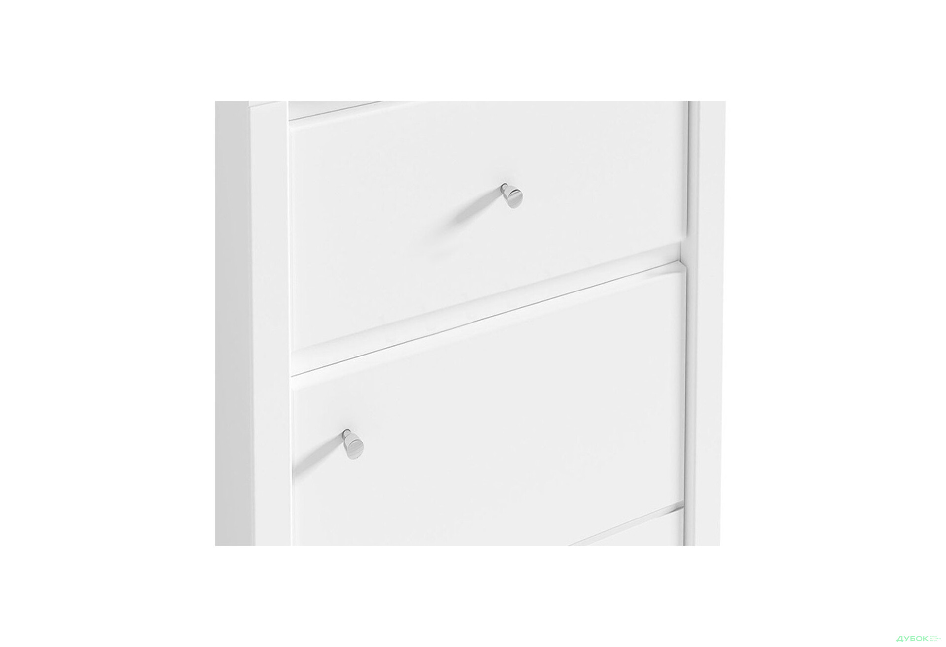 Тумба ВМК Кристина KOM (B) 1-дверна с ящиком 49 см Белая - Изображение 4 Изображение 4 - Тумба ВМК Кристина KOM (B) 1-дверна с ящиком 49 см Белая