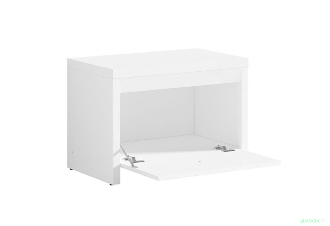 Тумба для взуття ВМК Крістіна з 1 відділенням 66 см Біла - Зображення 3 Зображення 3 - Тумба для взуття ВМК Крістіна з 1 відділенням 66 см Біла