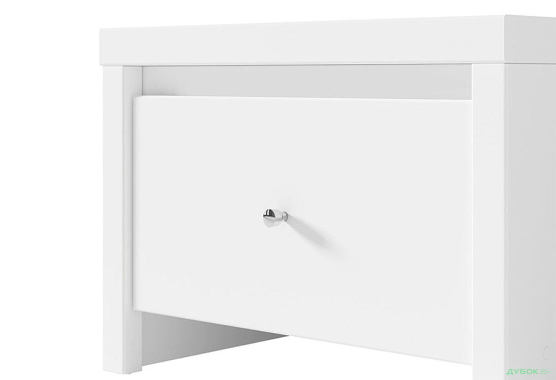 Тумба для взуття ВМК Крістіна з 1 відділенням 66 см Біла - Зображення 2 Зображення 2 - Тумба для взуття ВМК Крістіна з 1 відділенням 66 см Біла